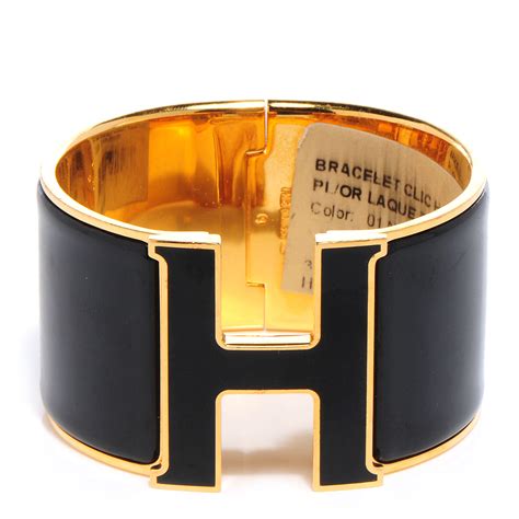 hermes clic clac bracelet sizes|hermes extra wide enamel bracelet.